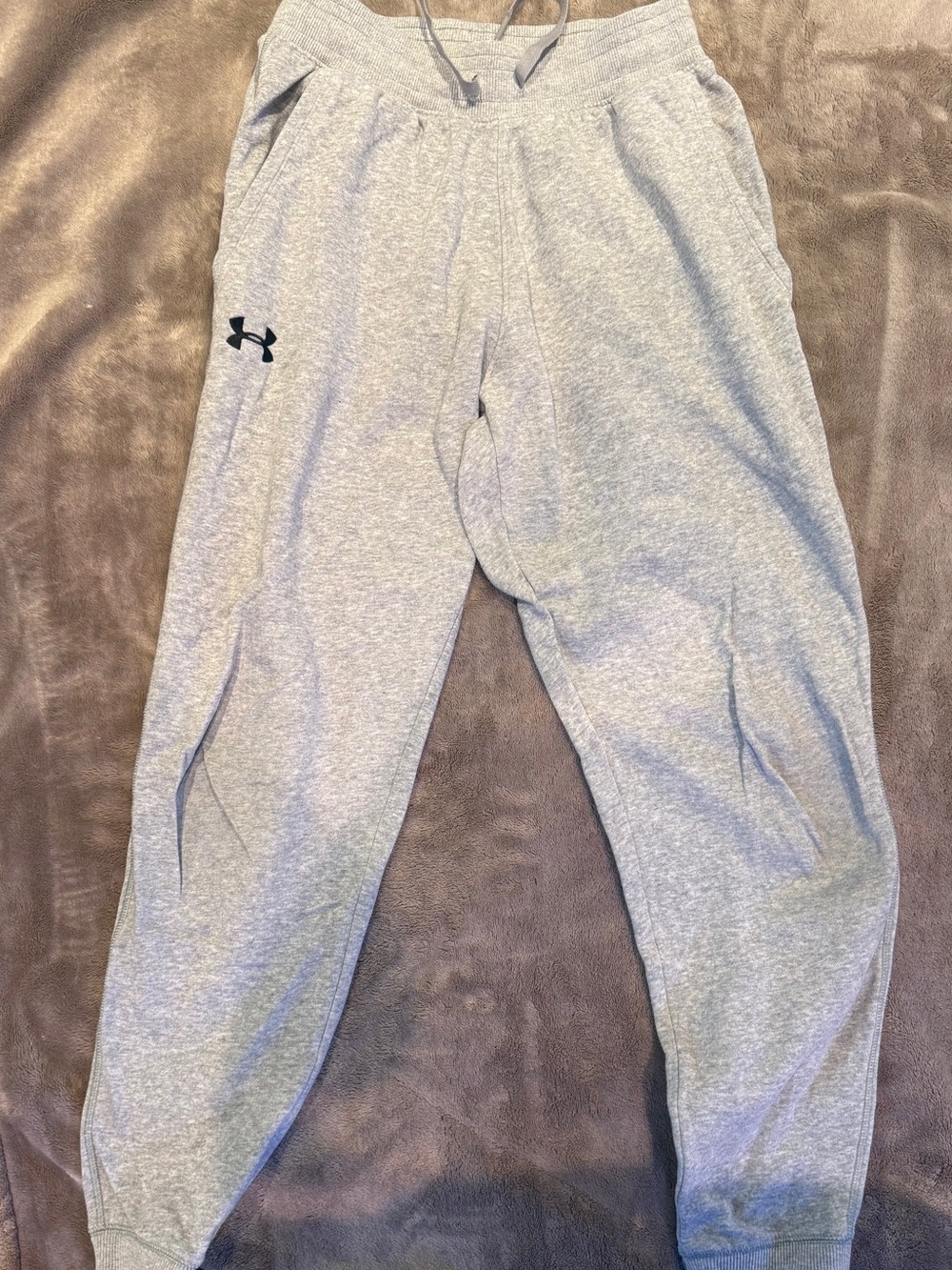 Under Armour Light Gray Men's Jogger Sweatpants